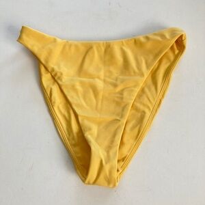 NWOT Tularosa Anthropologie Sammie Yellow Bikini Bottoms Sz XXS